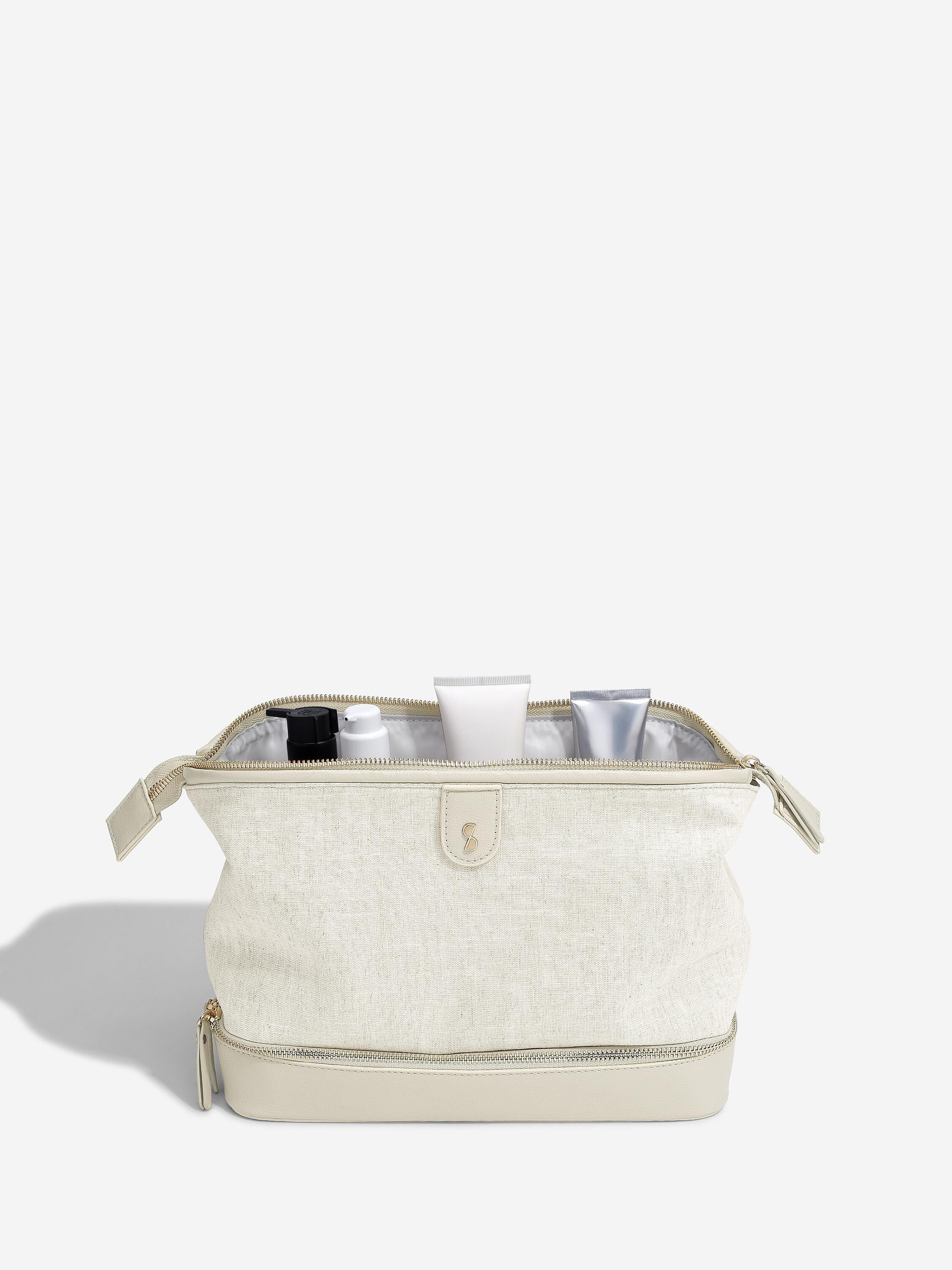 Large Canvas Washbag — Cosmetic Mark (Imperfect)